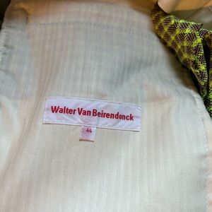 Walter Van Beirendonck Wrestle Pants in Green| Female and brown 100% Polyester.